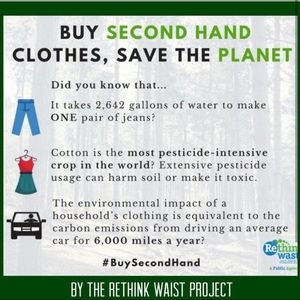 Buy Secondhand! 🌎❤️